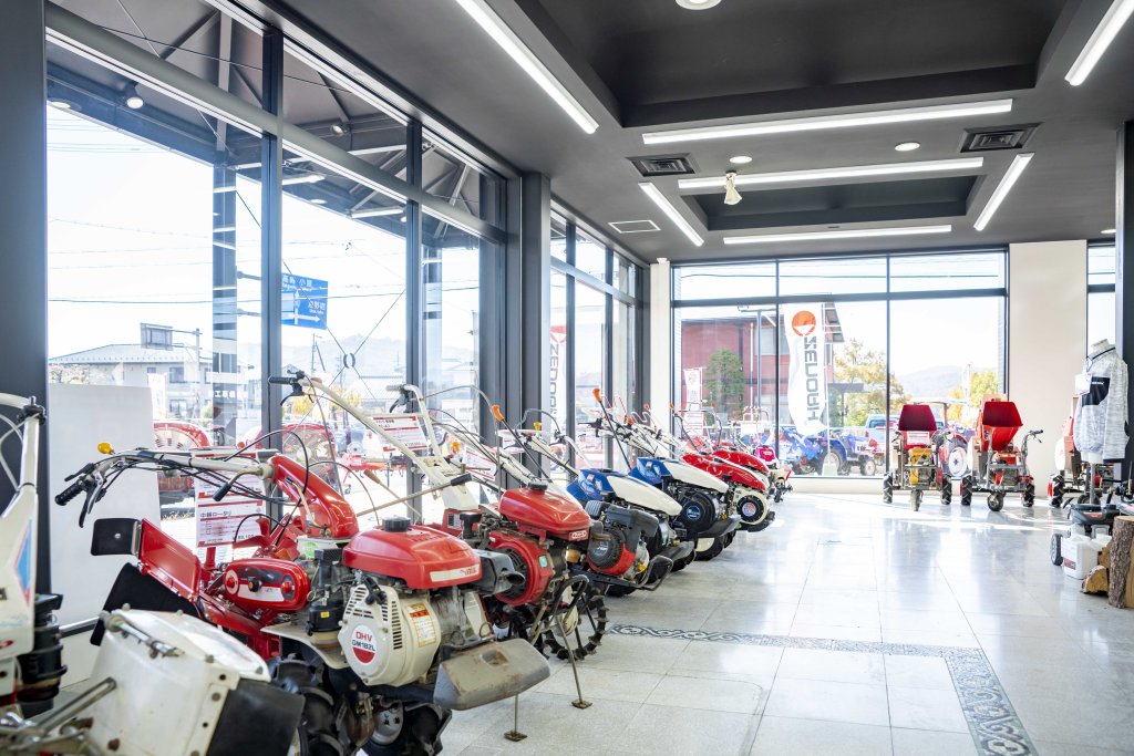 本店 展示場の様子