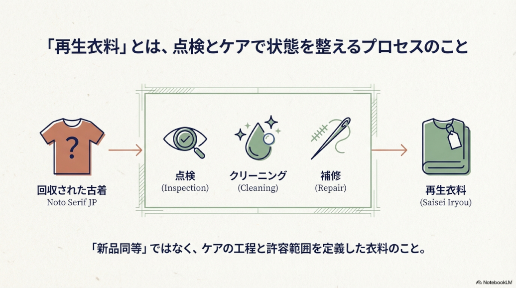 再生衣料の画像