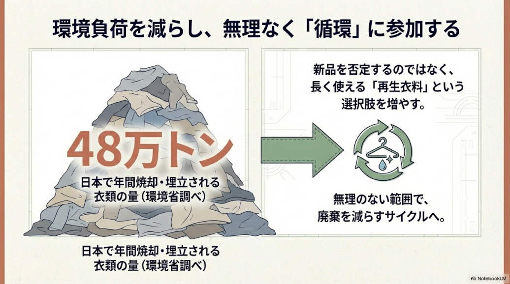 再生衣料の画像